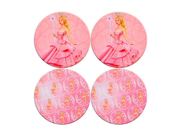 Maxwell & Williams Wicked Magical Ceramic Coasters 10cm Set of 4 - Glinda