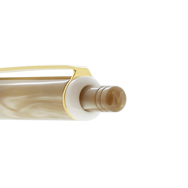 Mighty Ballpoint Pen, Italian Beige × White