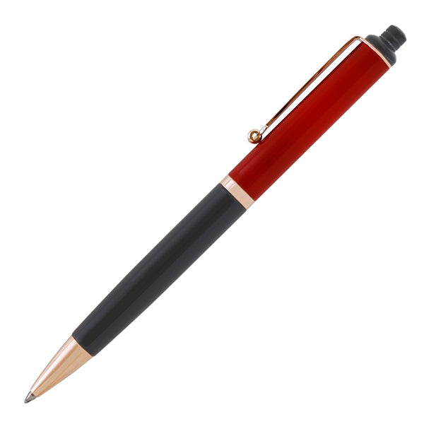 Mighty Ballpoint Pen, Red × Dark Gray