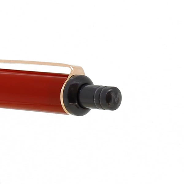 Mighty Ballpoint Pen, Red × Dark Gray