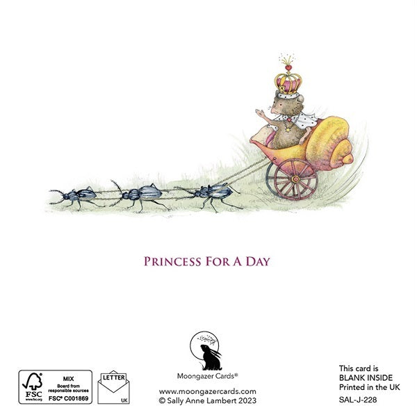 Moongazer Blank Card, J-228 (The Princess of the Day Arrives)