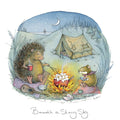 Moongazer Blank Card, SAL-J-233 (Under the Starry Sky)