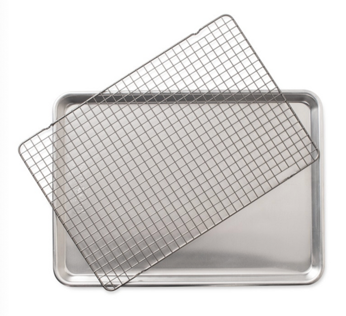 Nordic Ware | Naturals® Half Sheet with Oven-Safe Nonstick Grid