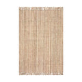nuLOOM 7" Natural Hand Woven Chunky Jute Farmhouse Area Rug