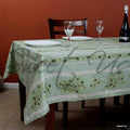 Wipeable Tablecloth Rectangle Spillproof French Acrylic Coated Clos De Oliviers - Sweet Us