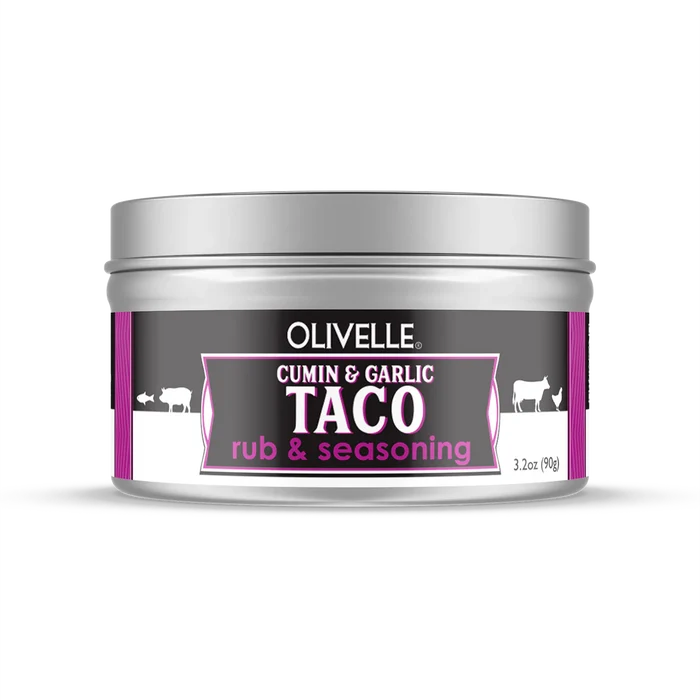 Olivelle | Cumin & Garlic Taco Rub & Seasoning