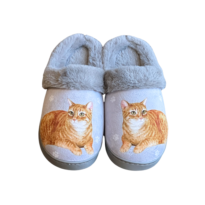 Orange Tabby Snuggs Slippers - Premium Slippers from E&S Pets - Just $24.95! Shop now at Pat's Monograms