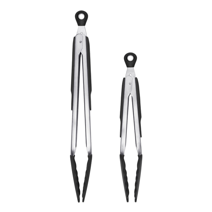 Oxo Tongs with Silicone Heads - 23cm