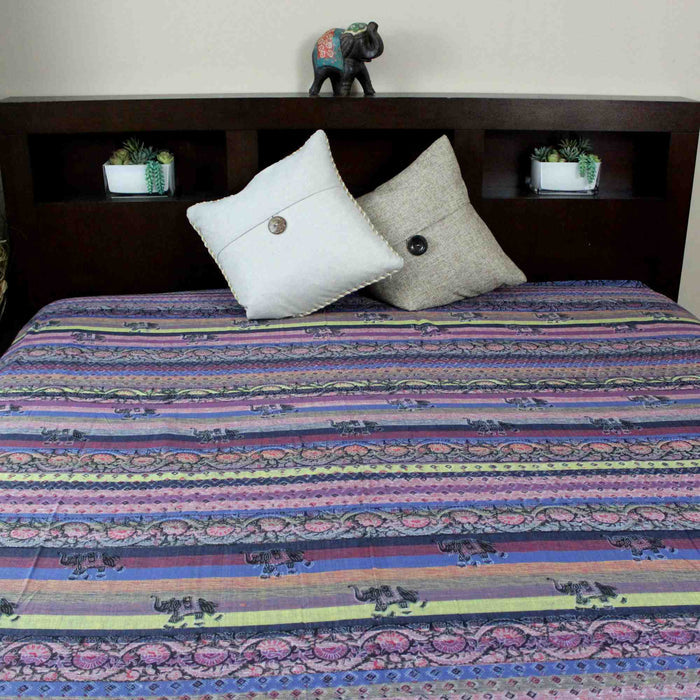 Paisley Tapestry Elephant Wall Hanging Bedspread Tablecloth Twin Full Queen - Sweet Us