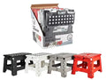 Polka Dot Folding Stool 29cm x 22cm x 22cm - 4 Assorted Colours