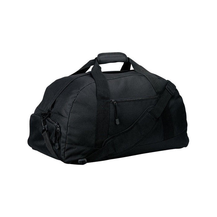 no-logo Port Authority Basic Large Duffel-Regular-Port Authority-Black-Thread Logic
