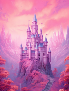 Pretty Pink Castle