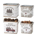 Primitives by Kathy 9" Farm Fresh  Farmhouse Tin Buckets