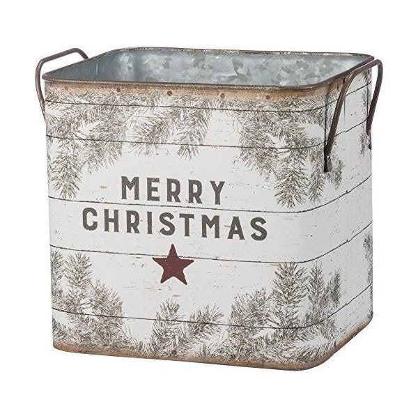 Primitives by Kathy 9" Farm Fresh  Farmhouse Tin Buckets