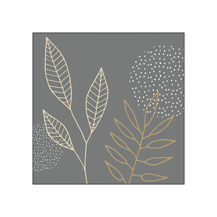 Pure Meadow, anthracite • Beverage Napkins