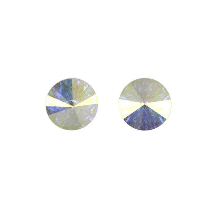 Pyramid Shaped Trillion Cut Aurora Borealis