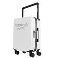 Reebok Hard Shell Suitcase Cabin - Wide Handle - 54cm - White - Expandable