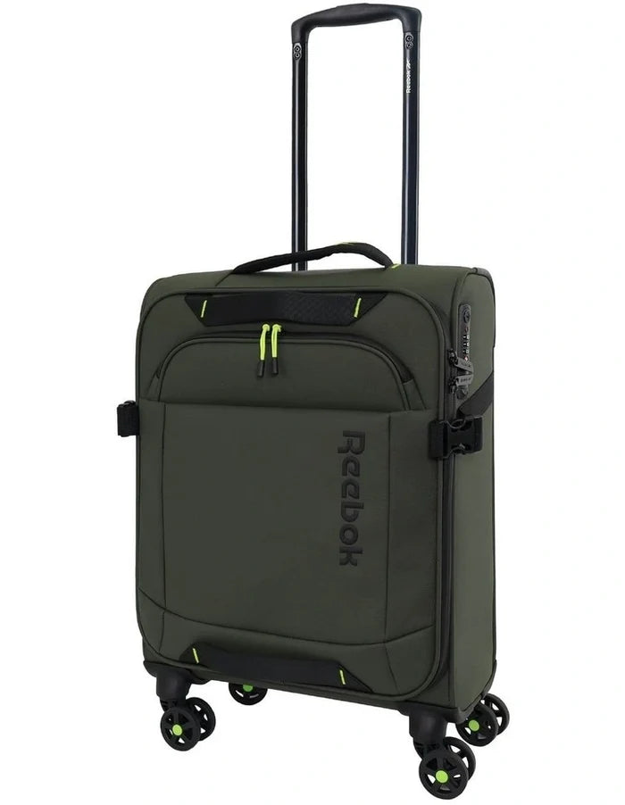 Reebok Soft Shell Suitcase Cabin 54cm - Khaki