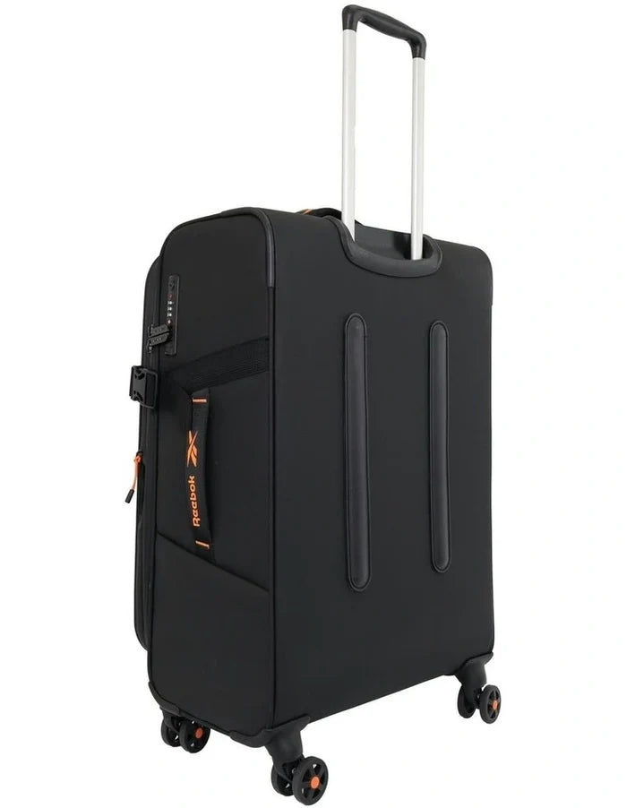 Reebok Soft Shell Suitcase Large - Black - Expandable