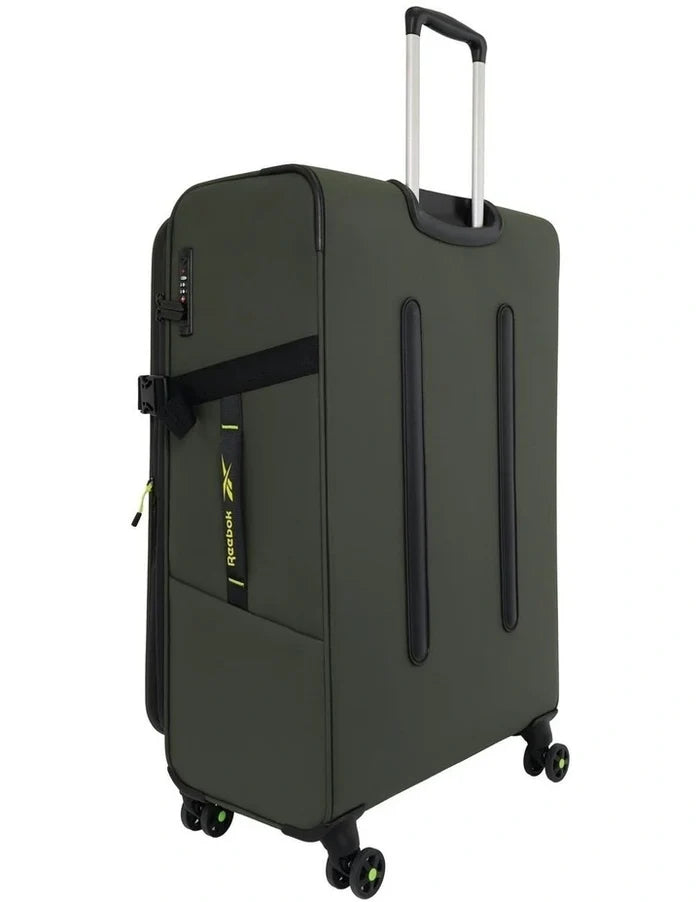 Reebok Soft Shell Suitcase Large - Khaki - Expandable