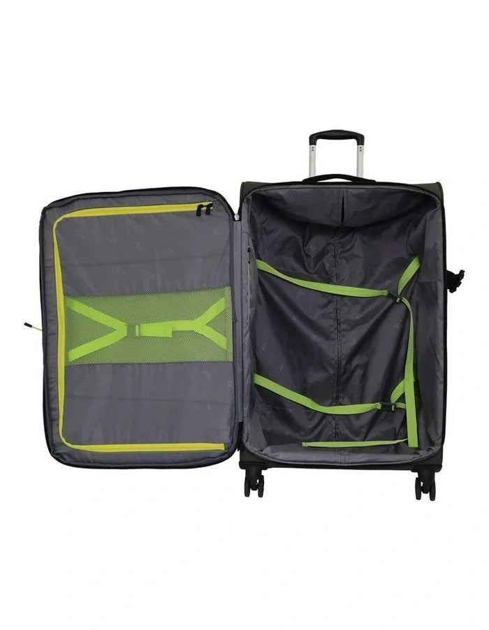 Reebok Soft Shell Suitcase Medium - Khaki - Expandable