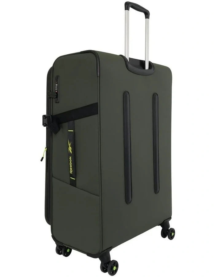 Reebok Soft Shell Suitcase Medium - Khaki - Expandable
