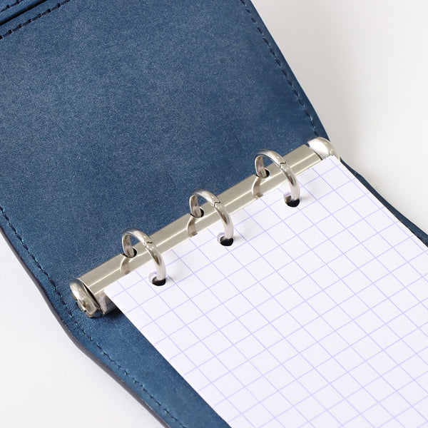 Rhodia Organizer Mini 3-Hole Refills, Vellum 5x5 Grid, White, 80 g/m²