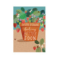 Ring Design Get Well Card, FG136 (Strawberry Pot)