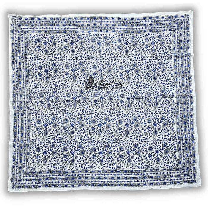 Ripple Lightweight Floral Cotton Scarf — Duskfall - Sweet Us