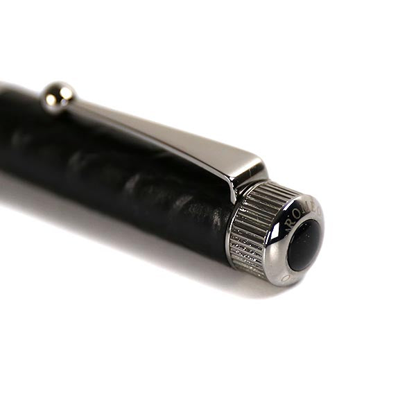 ROMEO No. 3 Ballpoint Pen, Leather, Crocodile-Embossed