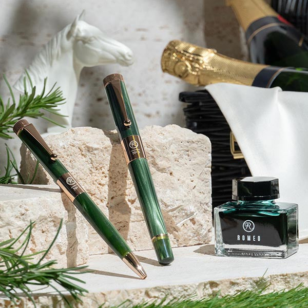 ROMEO No. 3 Ballpoint Pen, Slim Barrel, Field Green