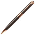 ROMEO No. 3 Ballpoint Pen, Slim Barrel (Fine Brush), Gunmetal/Apricot Gold