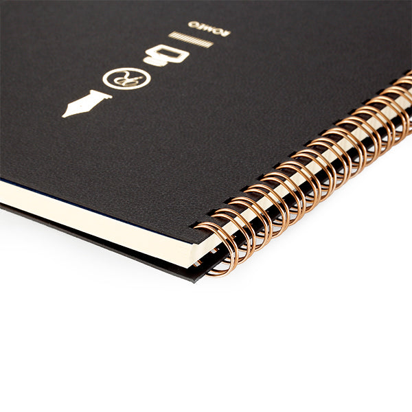 ROMEO W-Ring Notebook, B5, Plain
