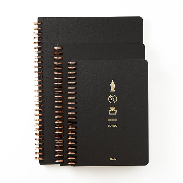ROMEO W-Ring Notebook, B5, Plain
