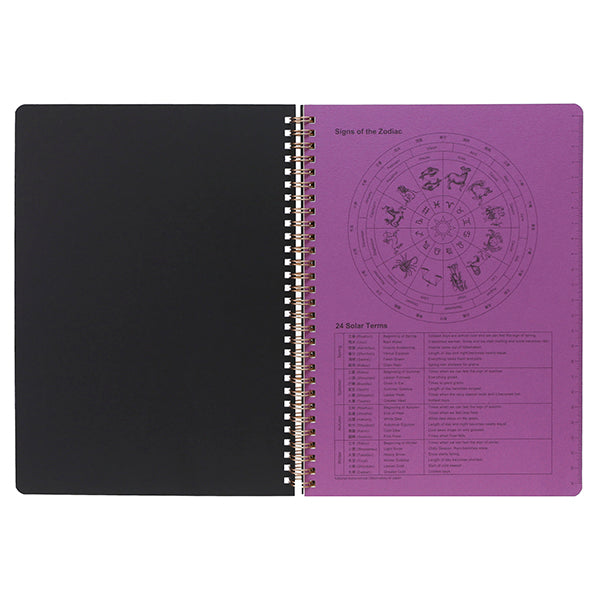 ROMEO W-Ring Notebook, B5, Schedule