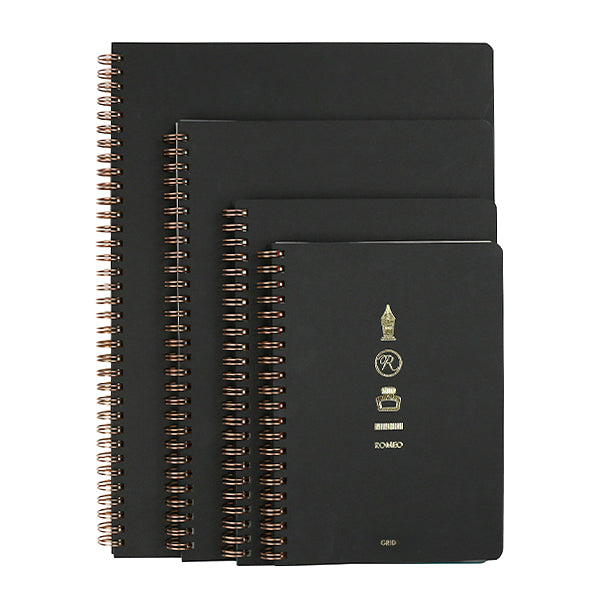 ROMEO W-Ring Notebook, B6, Grid