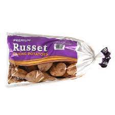 RUSSET POTATOES 10 LBS #ROCK VALUE-ORDER BY TUESDAY EVENING JAN 13  ARRIVING JAN 21  FOR DELIVERY#