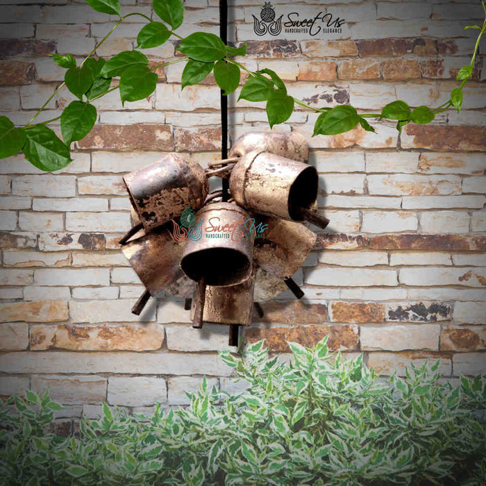 Rustic Vintage Chic Gifted Dome Bells for Meditation Craftwork Christmas Décor - Sweet Us
