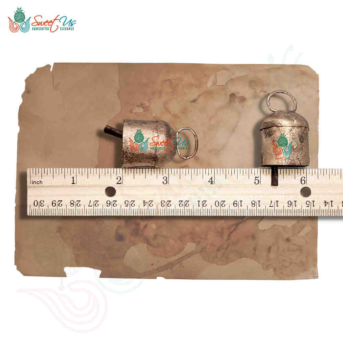 Rustic Vintage Chic Gifted Dome Bells for Meditation Craftwork Christmas Décor - Sweet Us