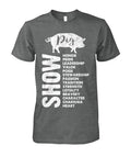 Unisex Cotton Tee / Dark Heather / S
