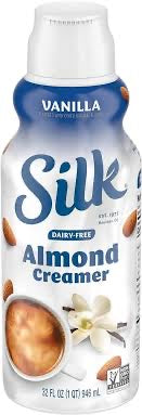 SILK ALMOND VANILLA CREAMER 32 OZ