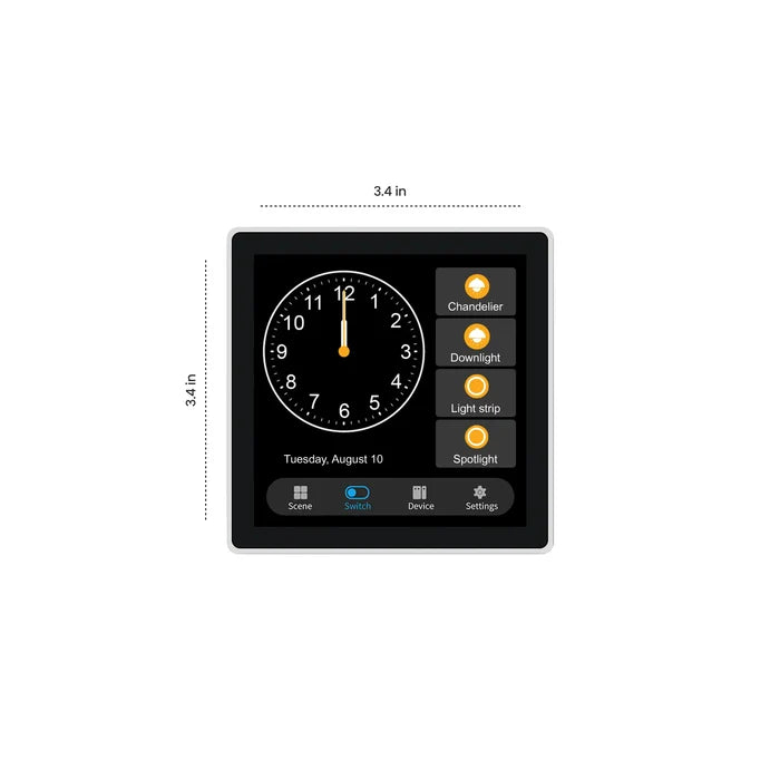 Smart Gateway 4 Inch Panel - Zigbee