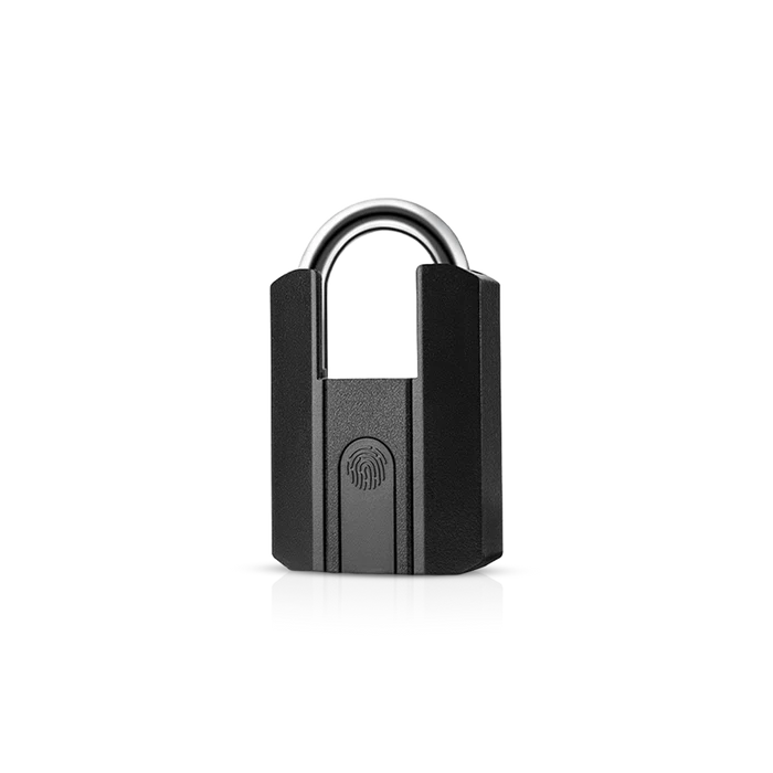 Okasha Smart fingerprint padlock with biometric unlock and black metal body