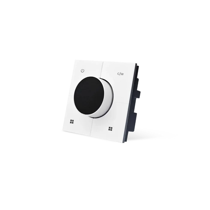 Okasha Smart Panel with Knob 2025 – Zigbee-enabled dual light control with C/W and dimming for Pakistani smart homes