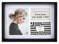 Soho Collage 2 Sizes - 3 Opening- Black