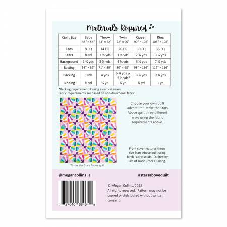 Stars Above Quilt Pattern