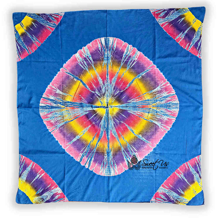 Swirlscape Sheer Soft Cotton Tie Dye Scarf for Women, Skyline - Sweet Us