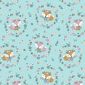 Table Runners & Placemats - Autumn Vixen Blue Fox Flannel