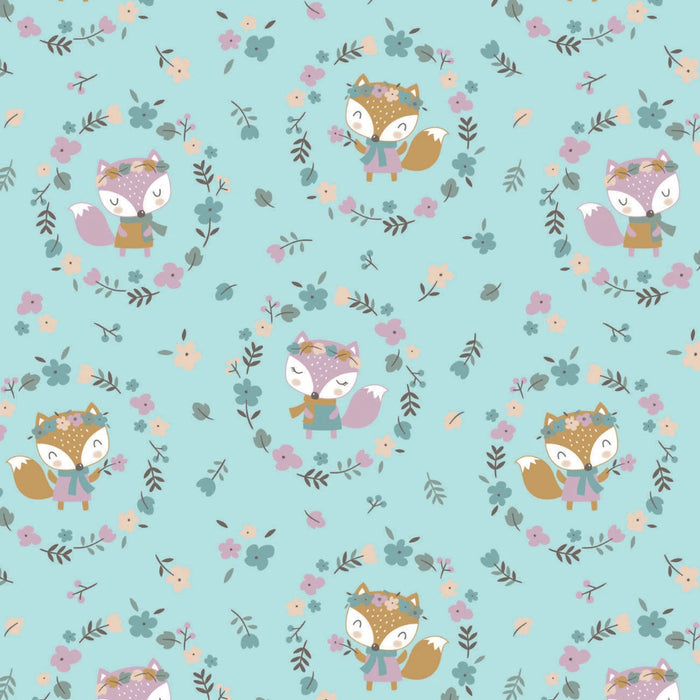 Table Runners & Placemats - Autumn Vixen Blue Fox Flannel
