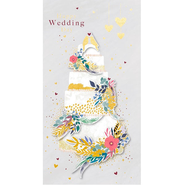 Talking Pictures Wedding Card, TP0007KW (Cake Tower)